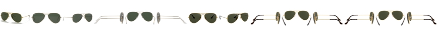 Ray-Ban Men's Sunglasses, RB3025 58 AVIATOR CLASSIC